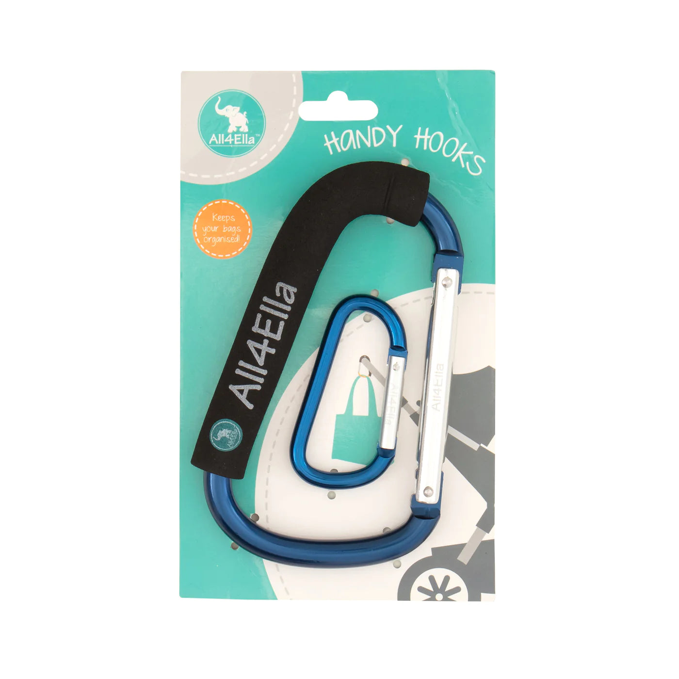 All 4 Ella Handy Hooks - Navy