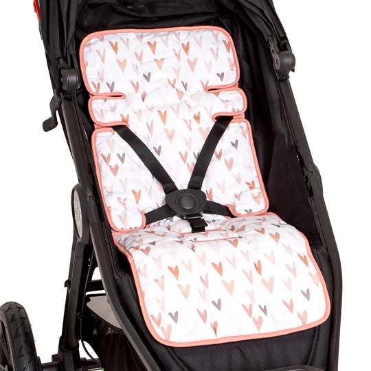 All 4 Ella Pram Liner - Hearts