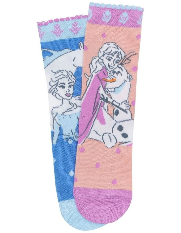 Bonds Frozen Crew Socks Box Set 2 Pack - Frozen