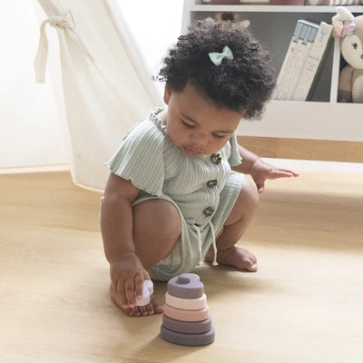 Playground Silicone Stacking Tower - Heart