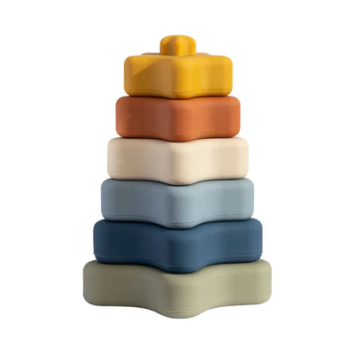 Playground Silicone Stacking Tower - Star