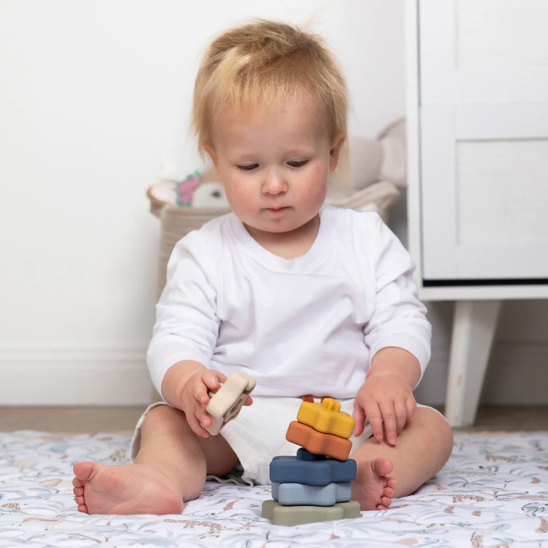 Playground Silicone Stacking Tower - Star