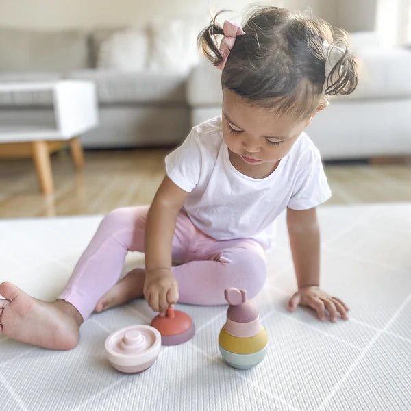 Playground Silicone Apple Stacking Puzzle