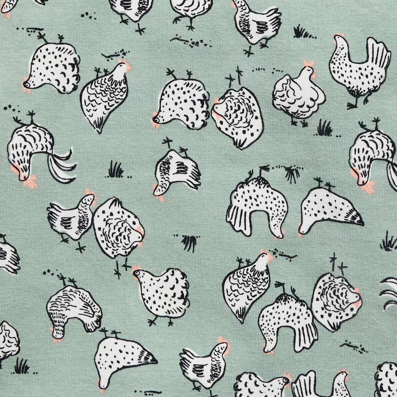 Love To Dream Cotton Leggings - Chicken Run Olive