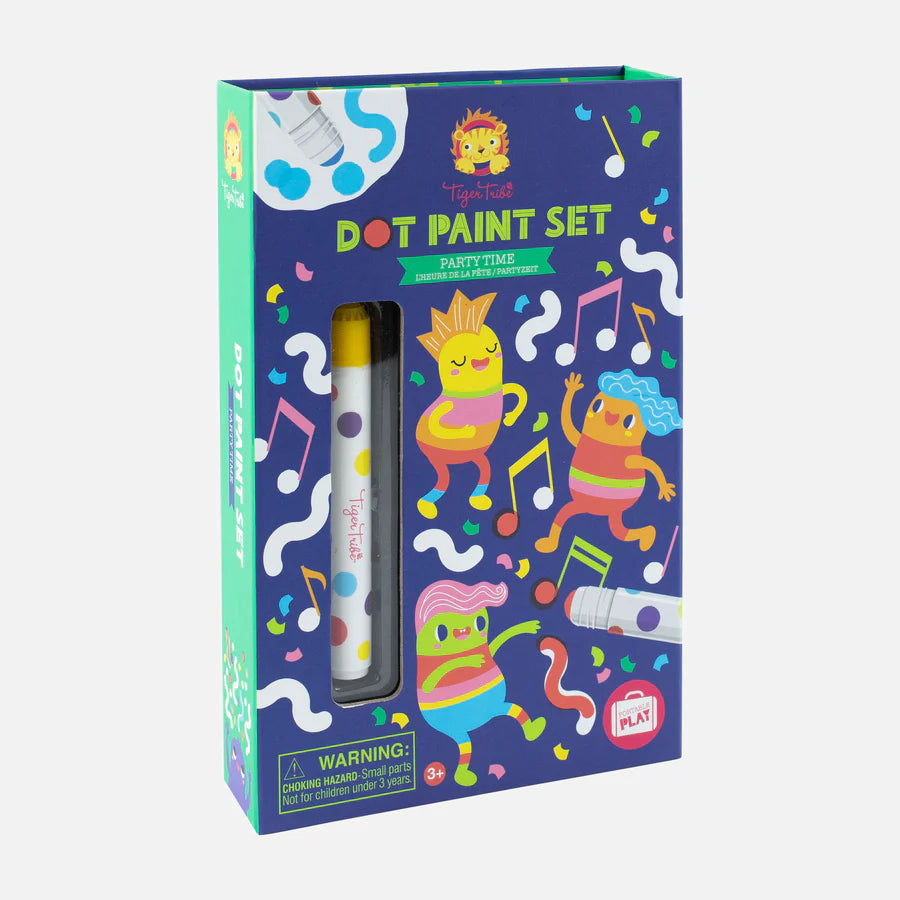 Tiger Tribe Dot Paint Set - Party Time