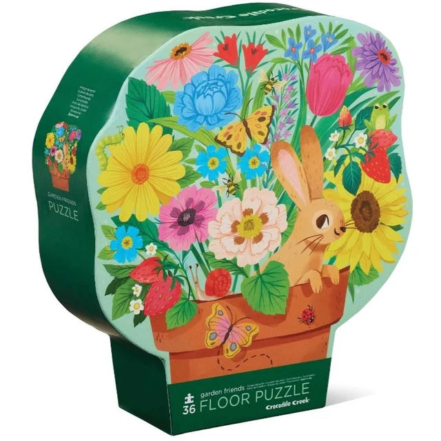 Tiger Tribe Classic Floor Puzzle 36 Piece - Garden Friends