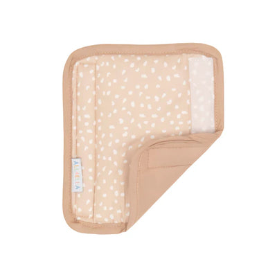 All 4 Ella Harness Covers & Pram Pegs - Beige Dots