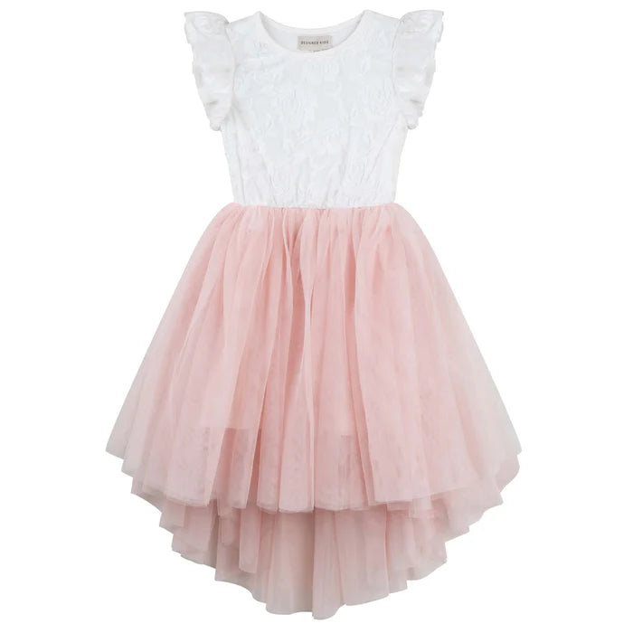 Designer Kidz Happy Birthday Party Tutu Dress - Tea Rose