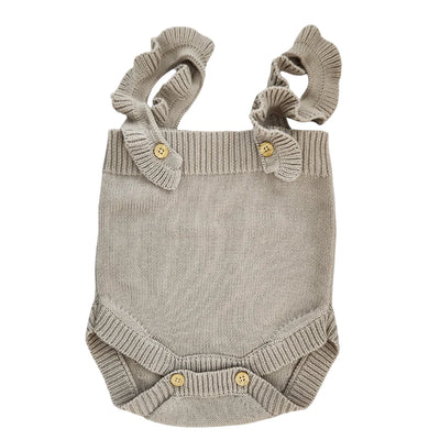 Ardito Baby Harlow Romper - Grey