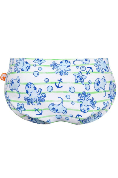 Sea Circus Sea Creatures Aqua Nappy