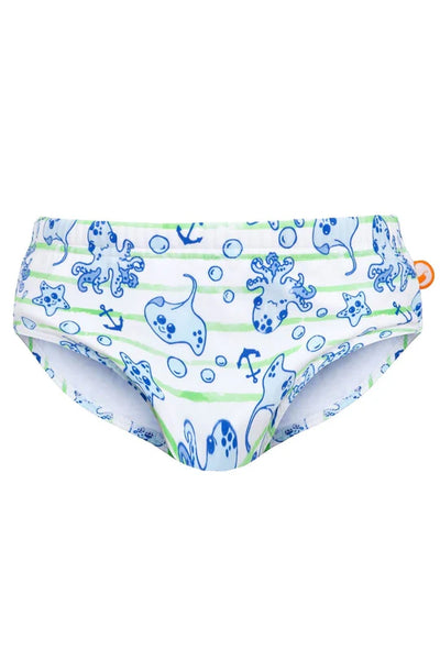 Sea Circus Sea Creatures Aqua Nappy