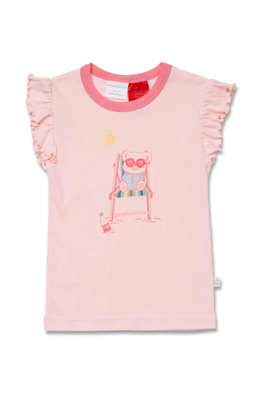 Marquise Beach Bear Pyjamas - Print