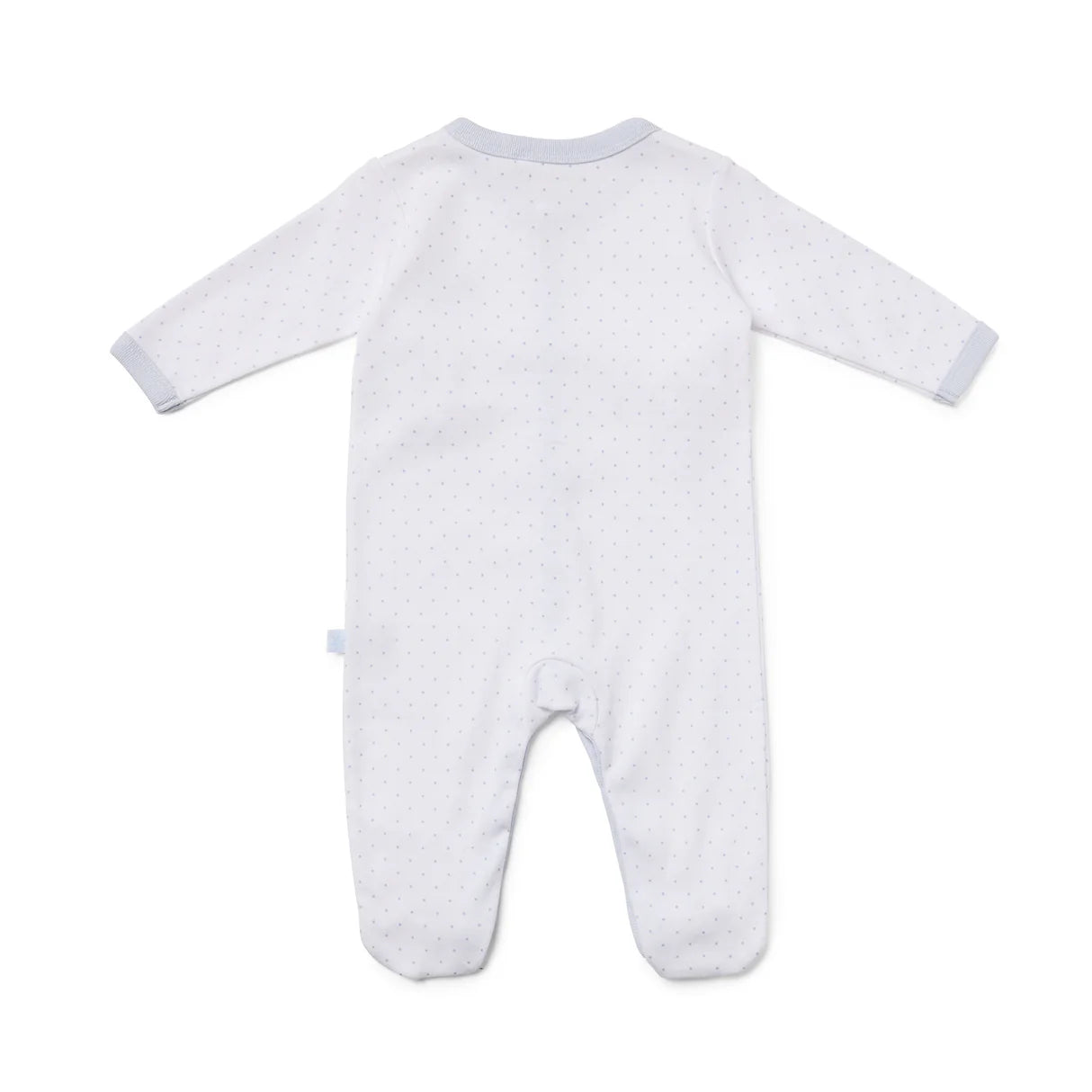 Marquise Acorn Studsuit and Bodyspencer 2 Piece Set - Small Blue Spot Yardage/Soft blue