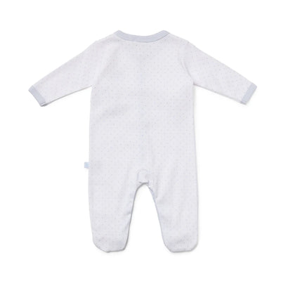 Marquise Acorn Studsuit and Bodyspencer 2 Piece Set - Small Blue Spot Yardage/Soft blue