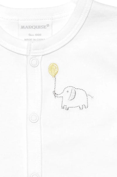 Marquise Newborn Essentials Growsuit - Elephant