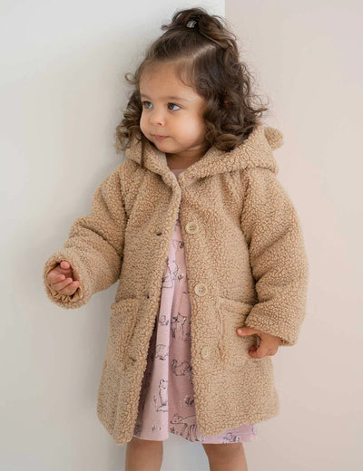 Purebaby Bear Coat - Toffee