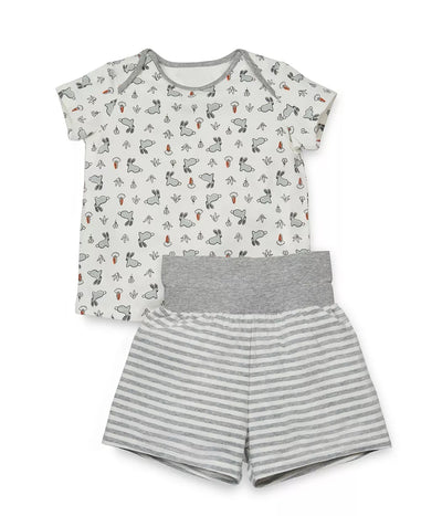 Love To Dream Kids Pyjama Set Short Sleeve - Bunny