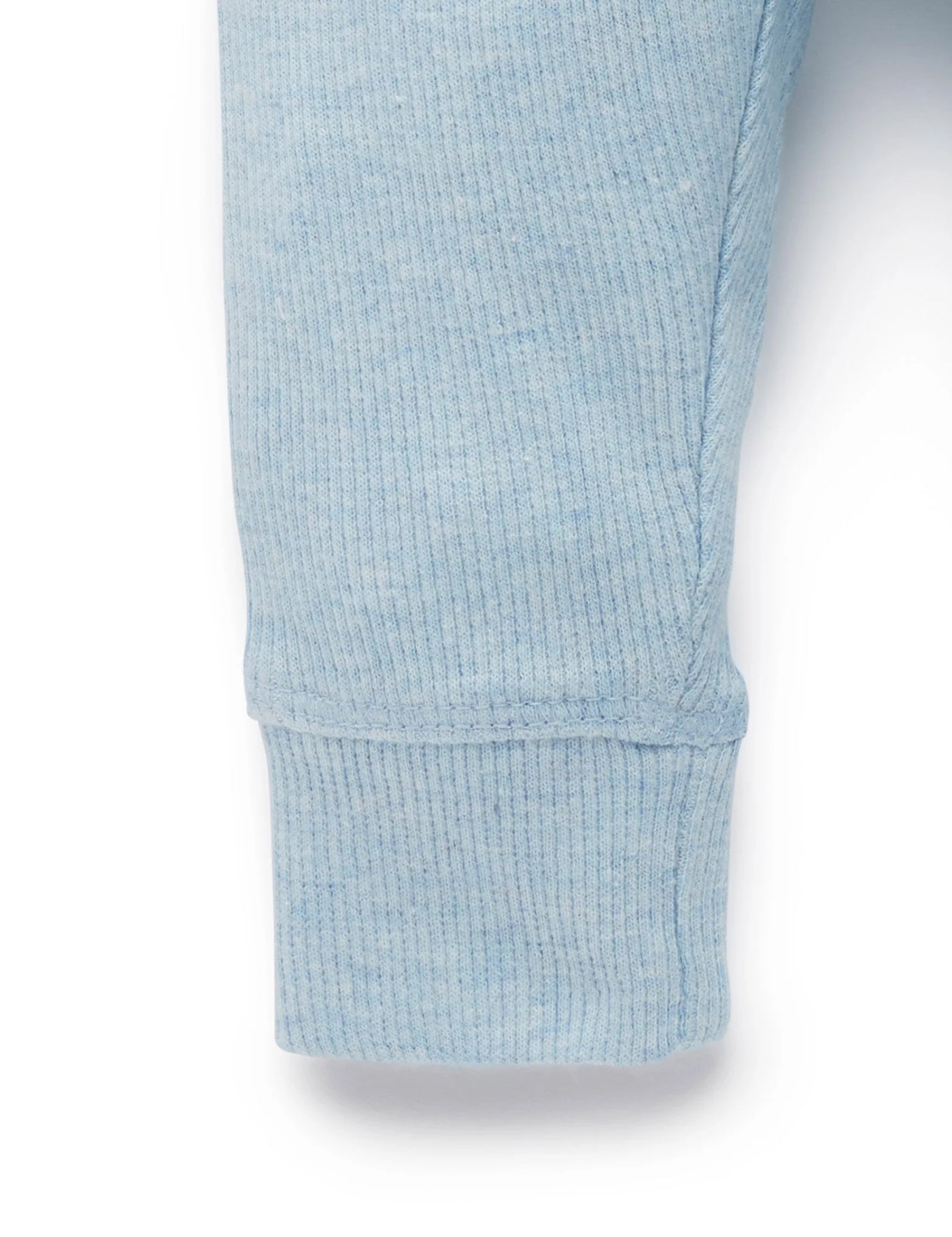 Purebaby Organic Everyday Legging - Soft Blue Melange