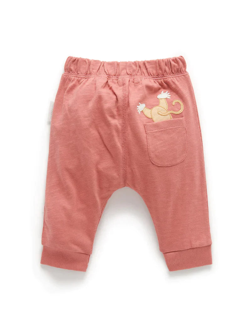 Purebaby Slouchy Pants - Tamarind