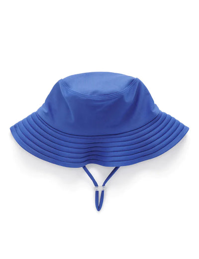 Purebaby Boys Broad Brim Hat - Atlantic