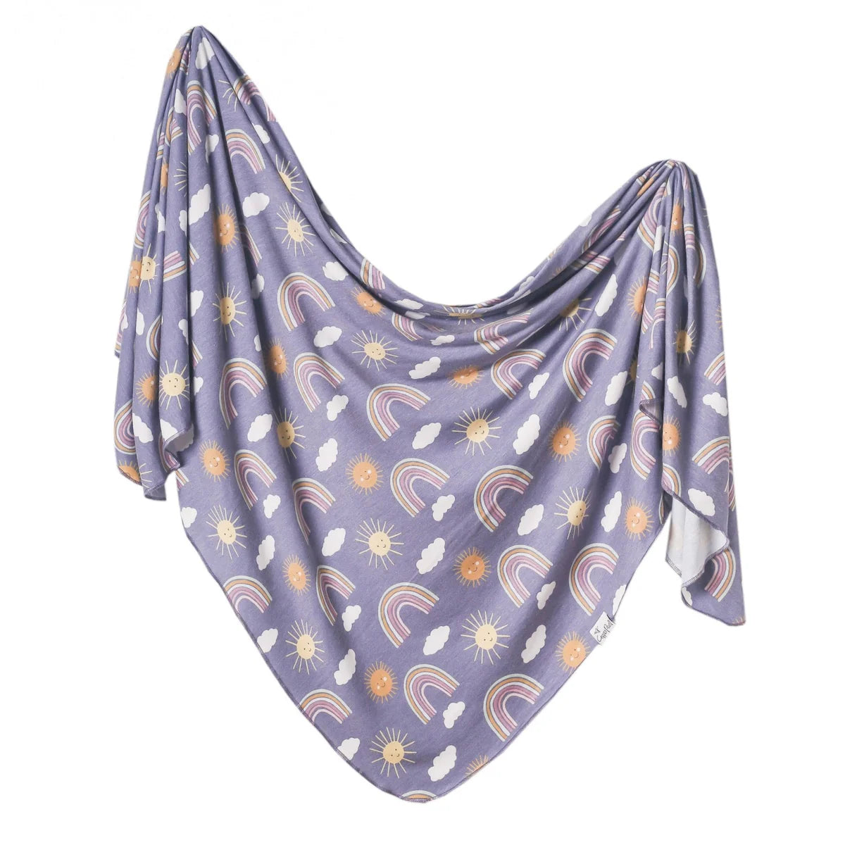 Copper Pearl Swaddle Wrap/Blanket - Hope Suns & Rainbow Print