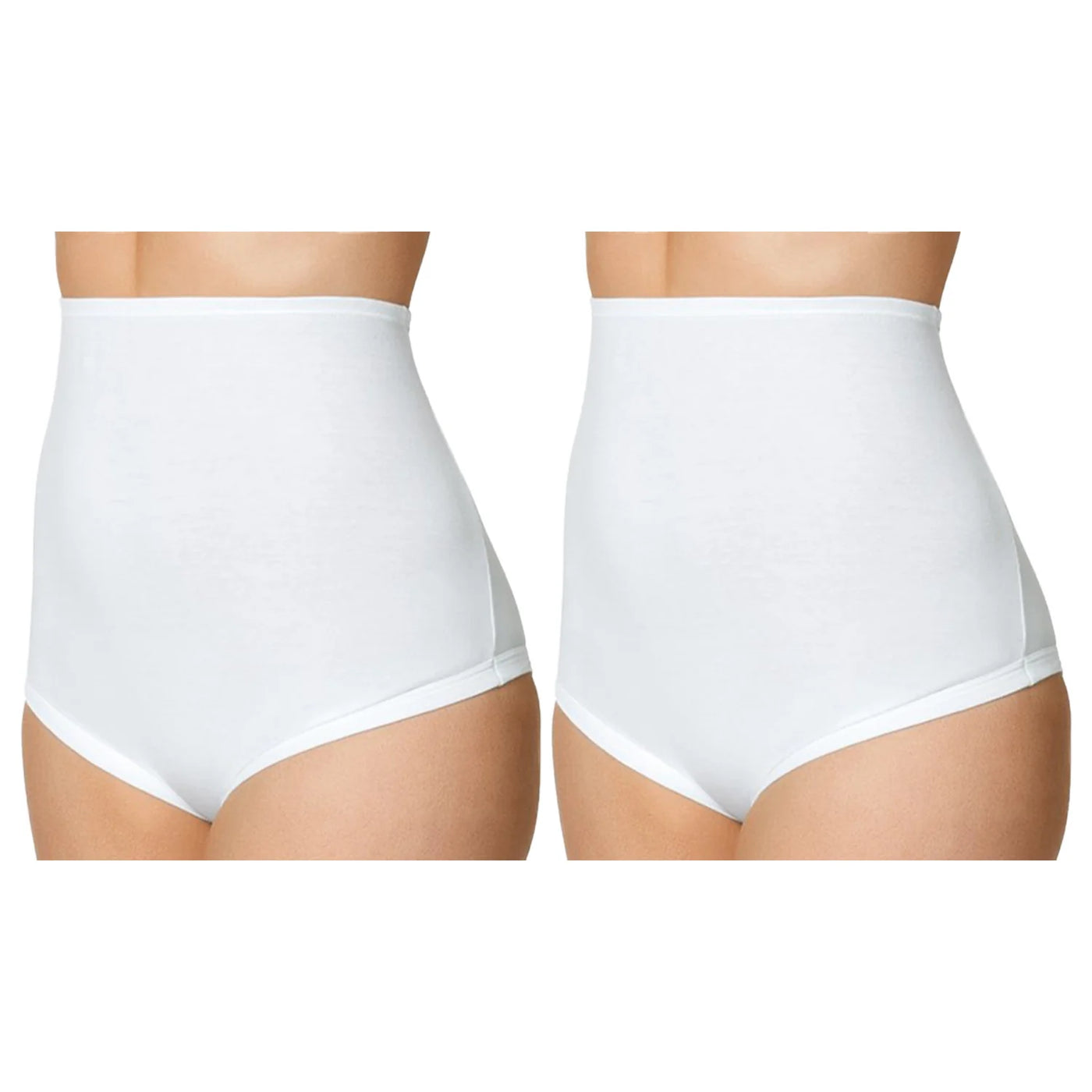 Bonds Womens Cottontails Full Brief With Lycra 2 Pack - White