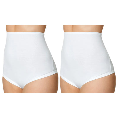 Bonds Womens Cottontails Full Brief With Lycra 2 Pack - White