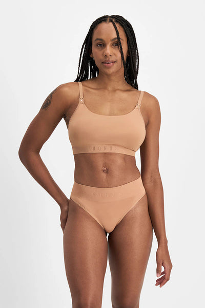 Bonds Womens Bases Seamless String Bikini - Blush Latte