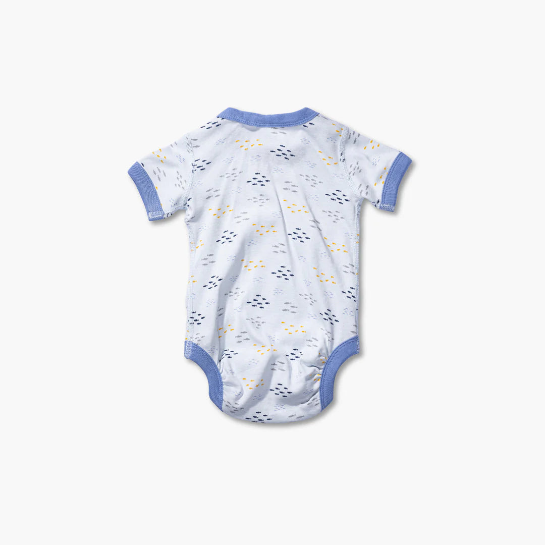 Sapling Child Organic Sardines Short Sleeve Bodysuit