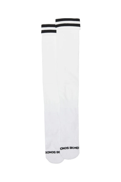 Bonds Mens Footy Sock - White