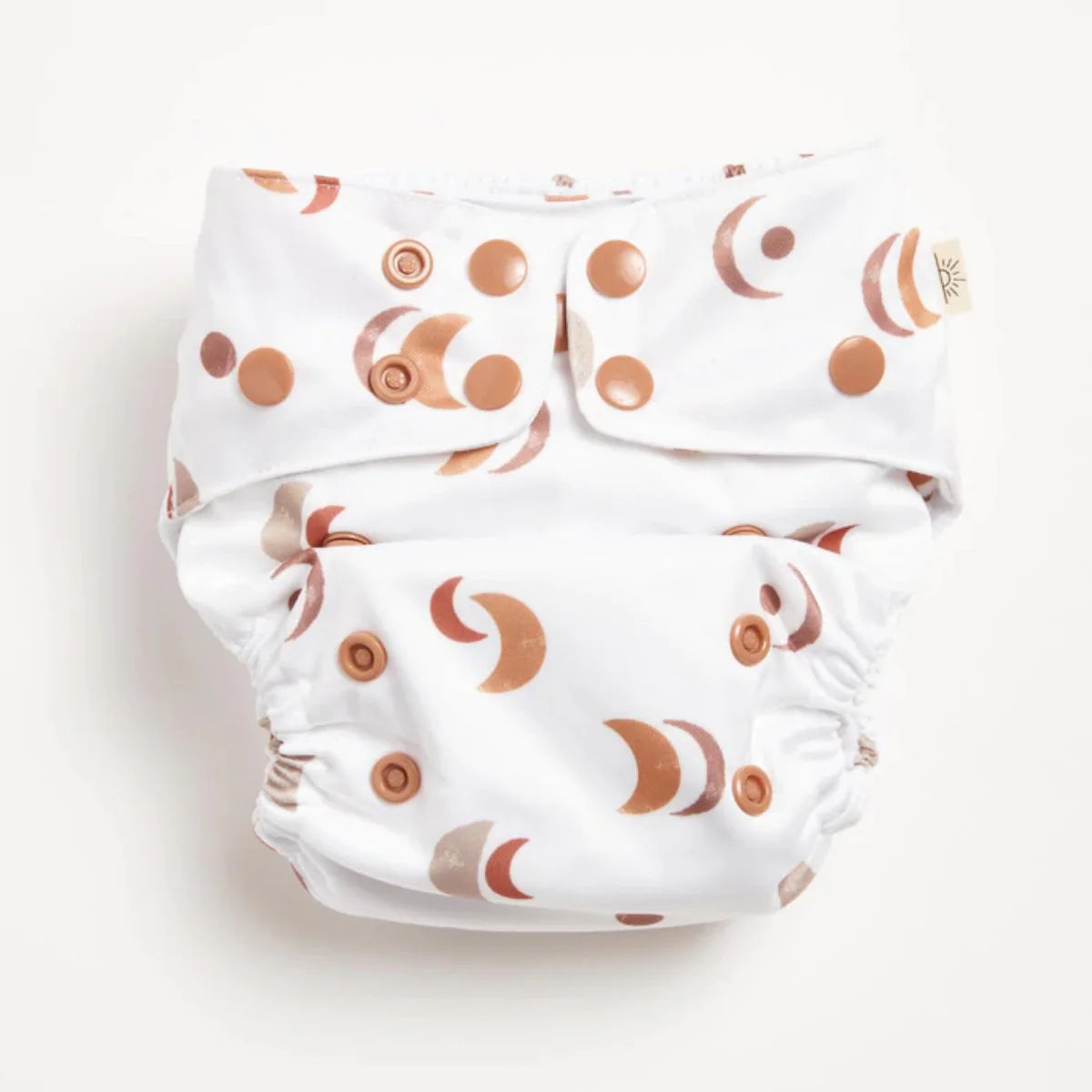 EcoNaps Cloth Nappy - Desert Moon White