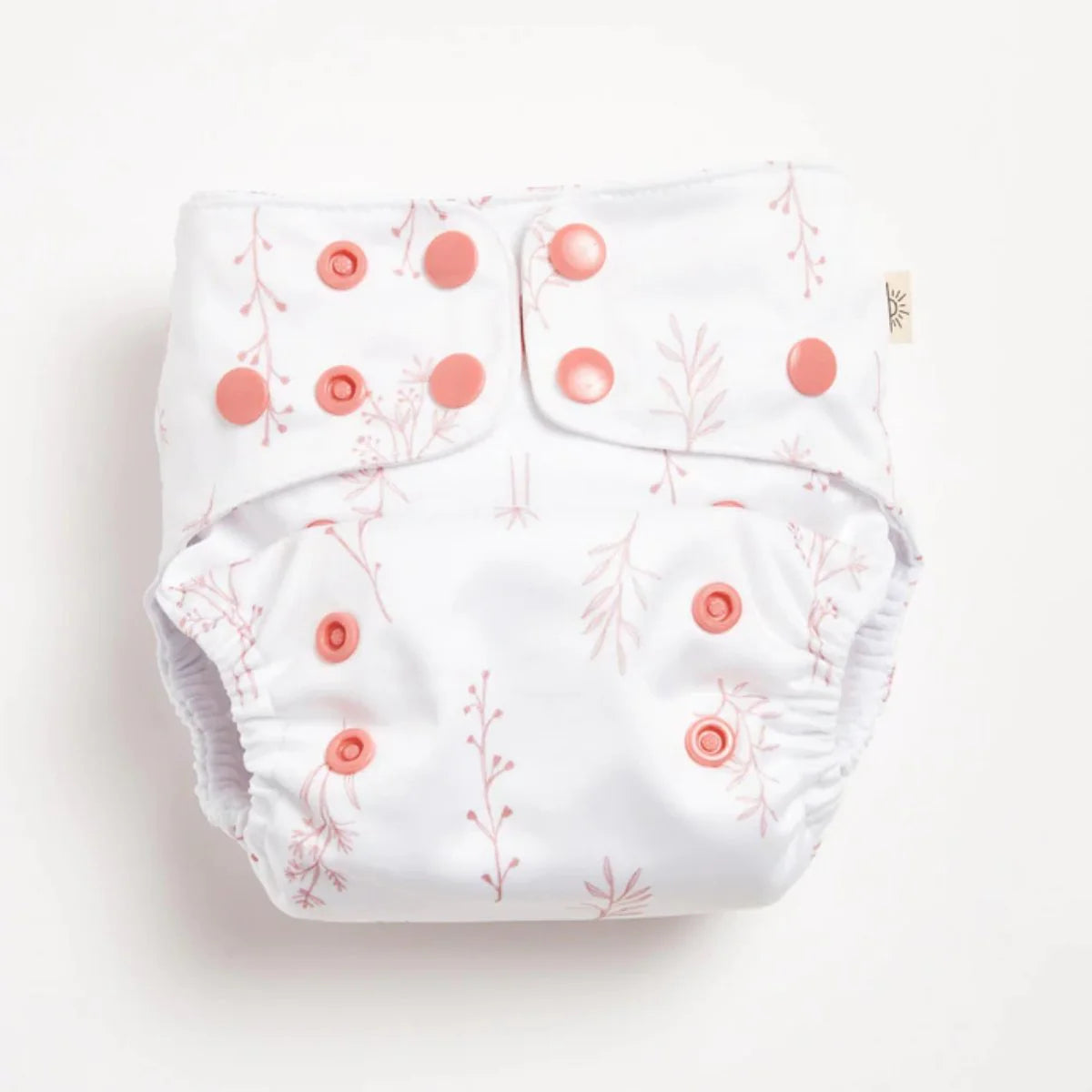 EcoNaps Cloth Nappy - Rosewood Botanical