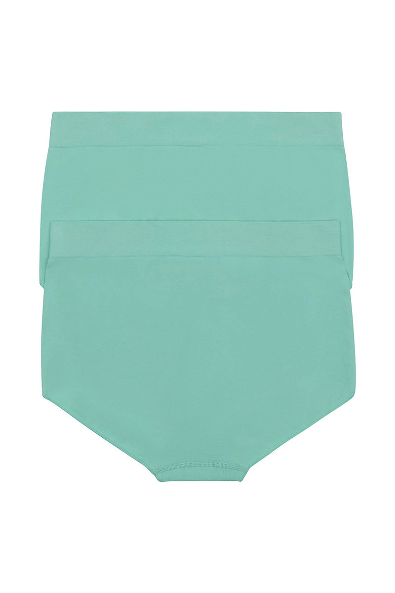 Bonds Womens Comfytails Side Seamfree Full Brief 2 Pack - Lagoonaluka