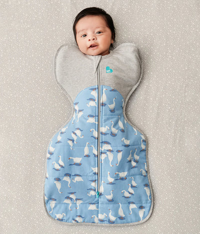 Love To Dream Swaddle Up Warm 2.5 TOG - Dusty Blue Silly Goose