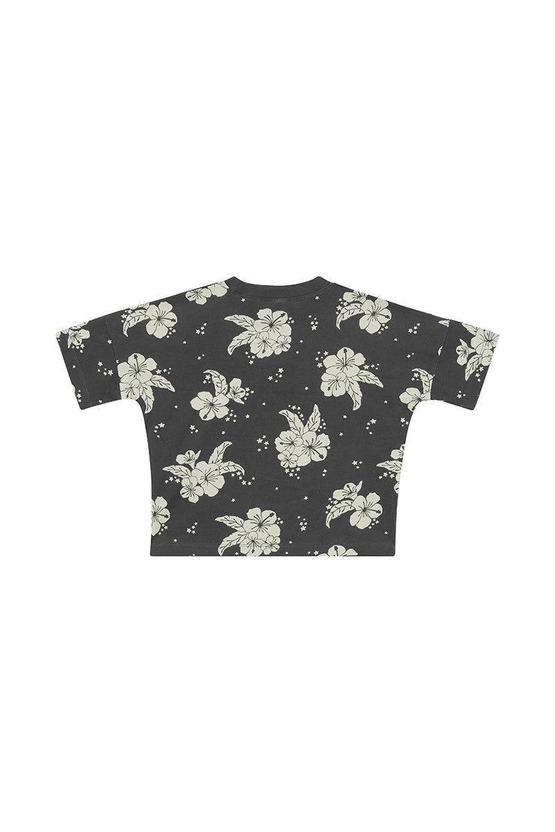 Bonds Kids Drop Shoulder Tee - Starlit Hibiscus