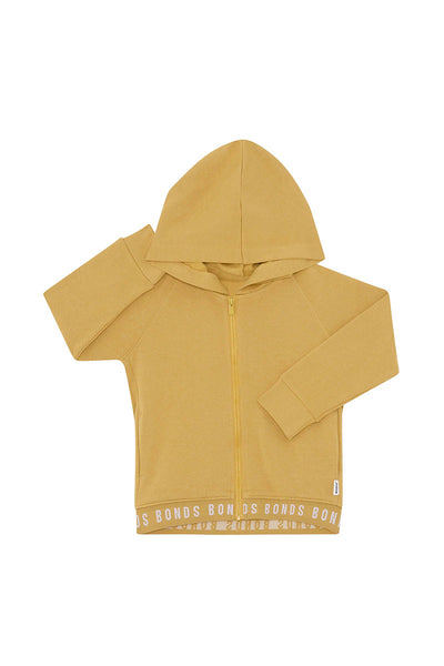 Bonds Kids Logo Fleece Hoodie - Mustard Rush