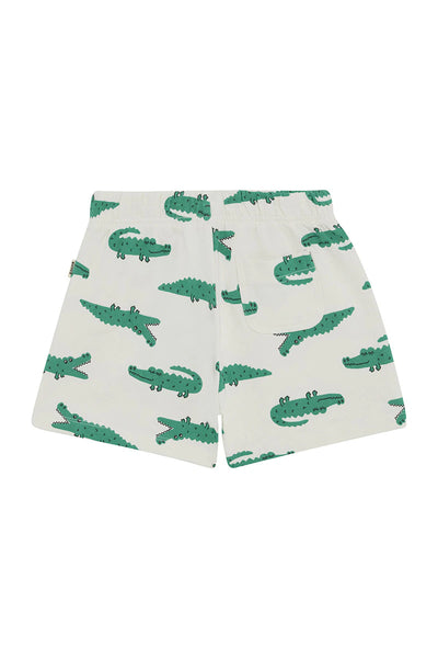 Bonds Kids Soft Threads Short - Crocodile Stomp