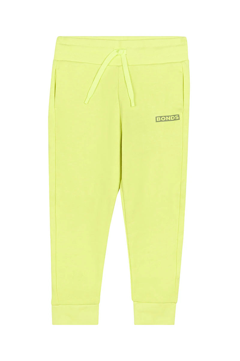 Bonds Tech Sweats Trackie - Lemon Tea Tree