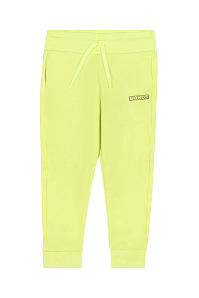 Bonds Tech Sweats Trackie - Lemon Tea Tree