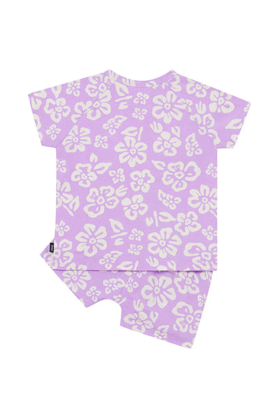 Bonds Kids Tee Sleep Set - Botanic Bloom Lilac