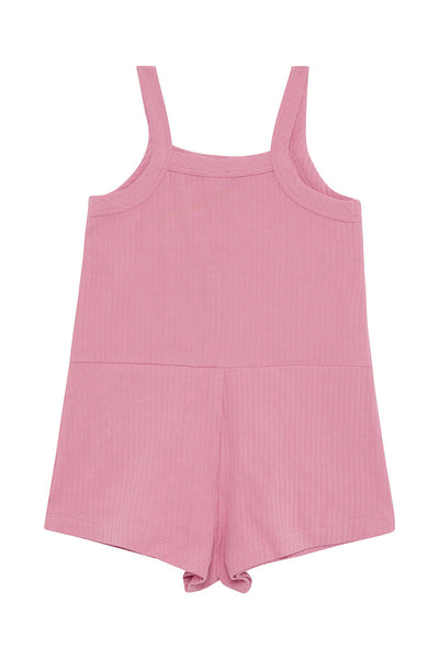 Bonds Kids Wide Rib Rompers - Strawberry Milkshake