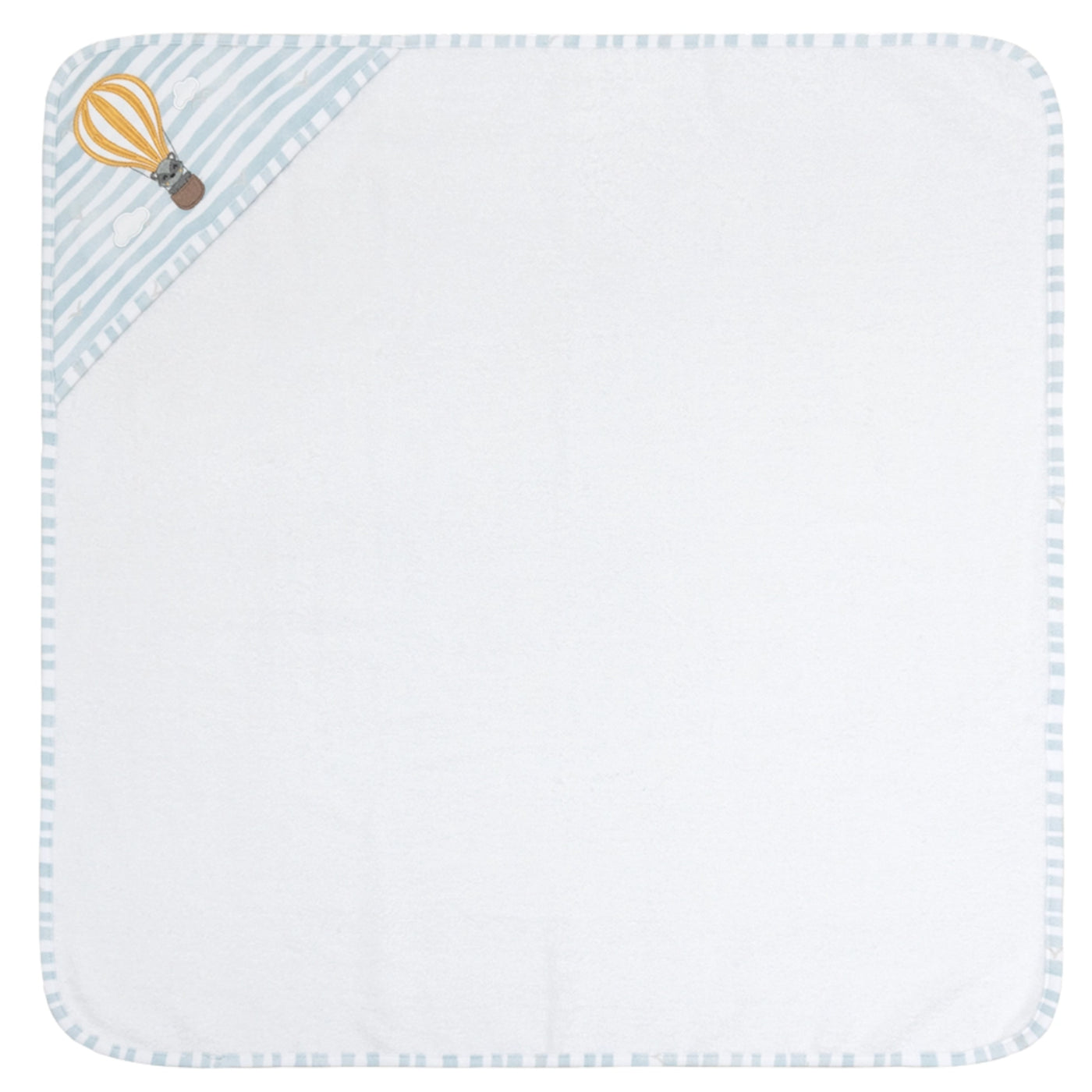 Living Textiles Hooded Towel - Up Up and Away