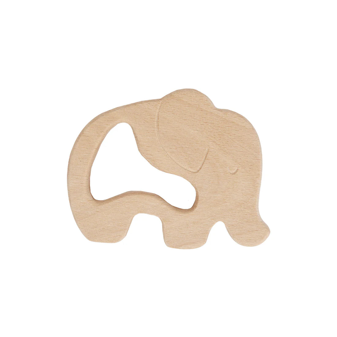 My Little Giggles My Little Wooden Elephant Teether