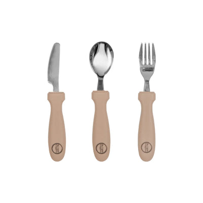 My Little Giggles My Little Cutlery Set - Apricot