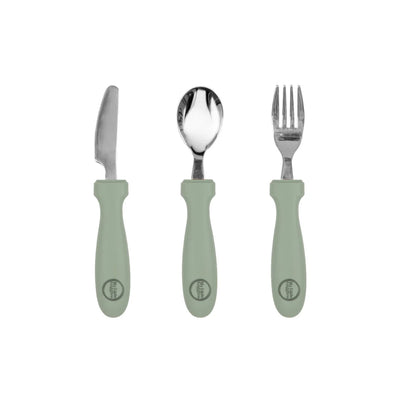 My Little Giggles My Little Cutlery Set - Sage