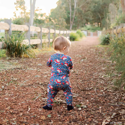 Monarch Bamboo Long Romper Bootysuit - Paddington Baby