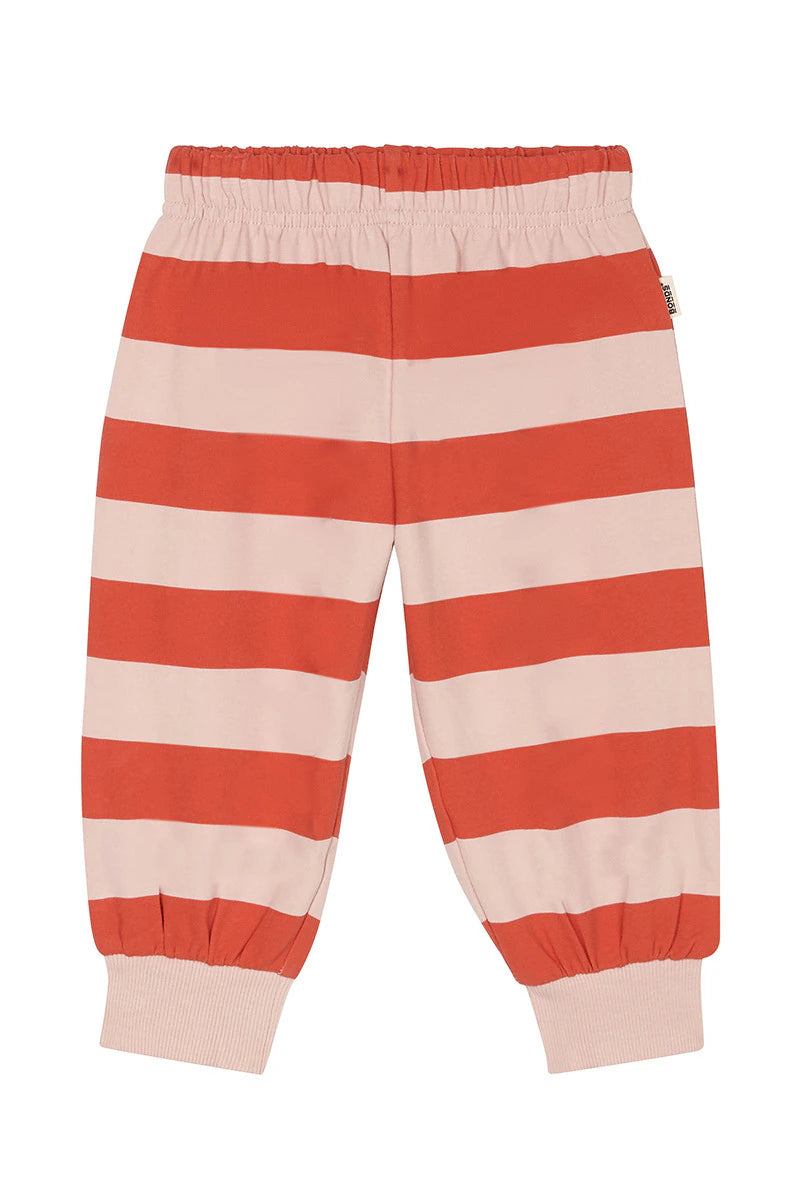 Bonds Soft Threads Trackie - Rugby Stripe Swiftie/ Pretty Peach