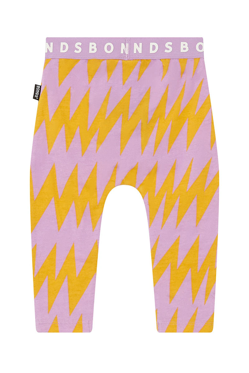 Bonds Stretchies Legging - Ziggy Zig-Ah Lilac