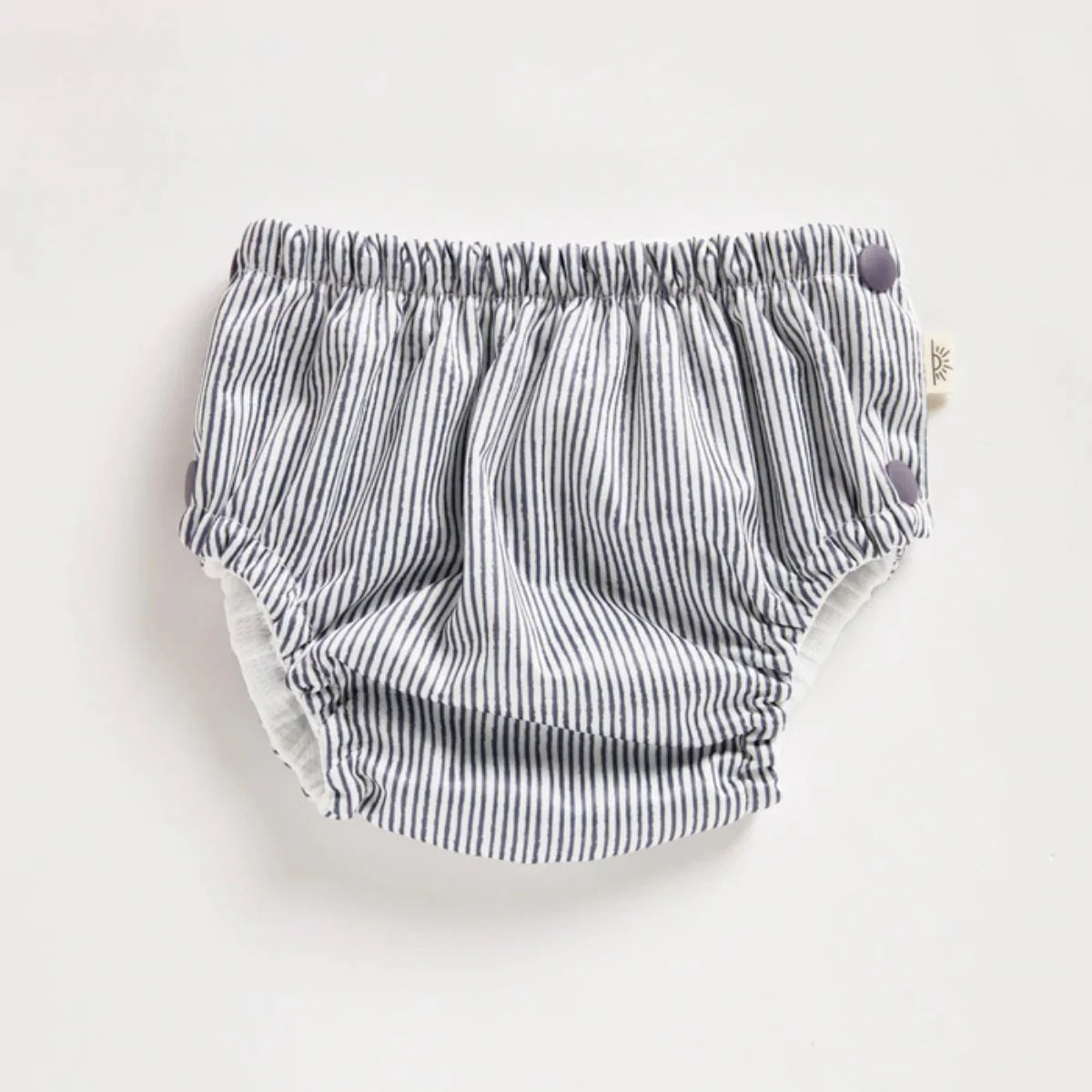 EcoNaps Swim Nappy - Indigo Pinstripe