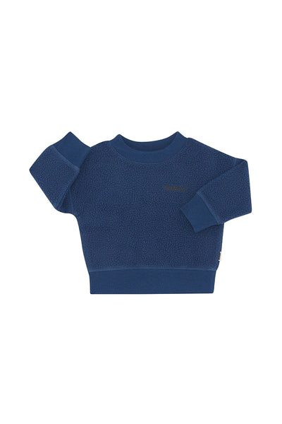 Bonds Baby Teddy Fleece Pullover - Bastille Blue